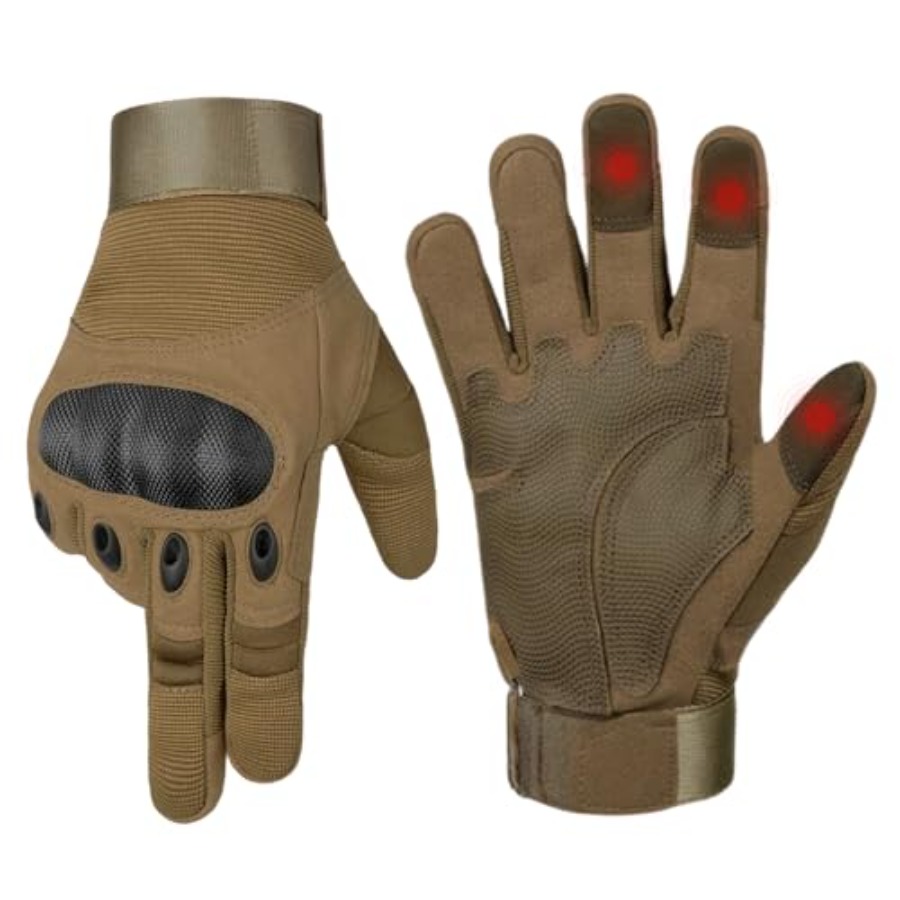 Cycling Glove Padded - Guantes Utilitarios para Hombre, Guantes de