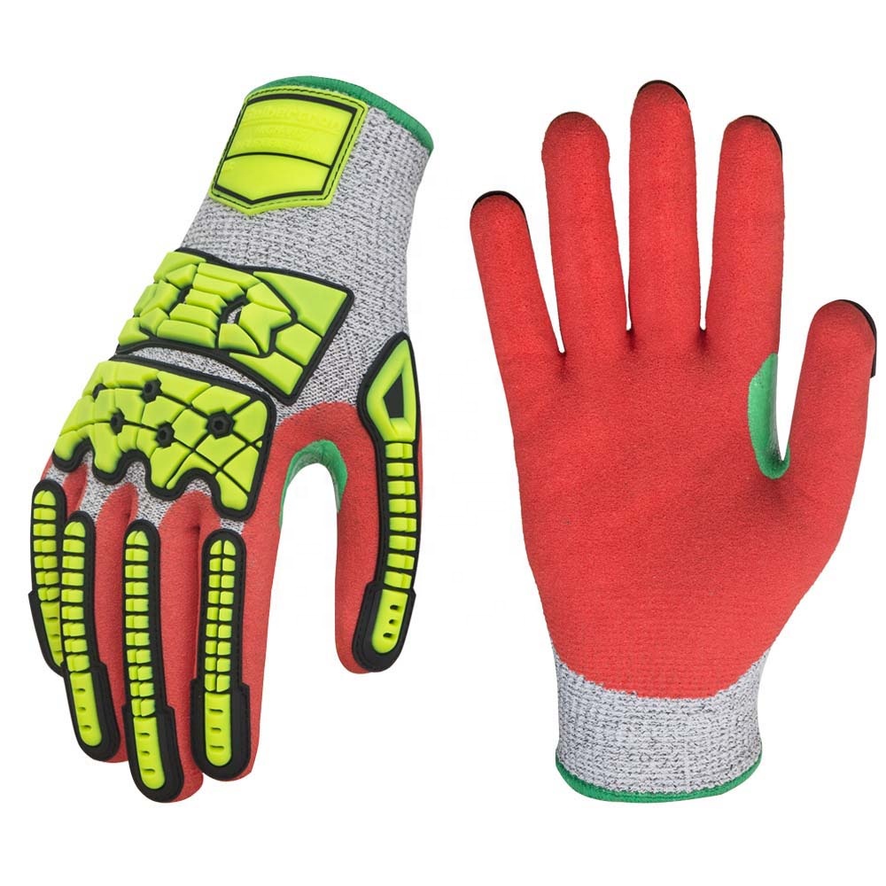 Work Glove Impact - Guantes de alto impacto, resistentes a