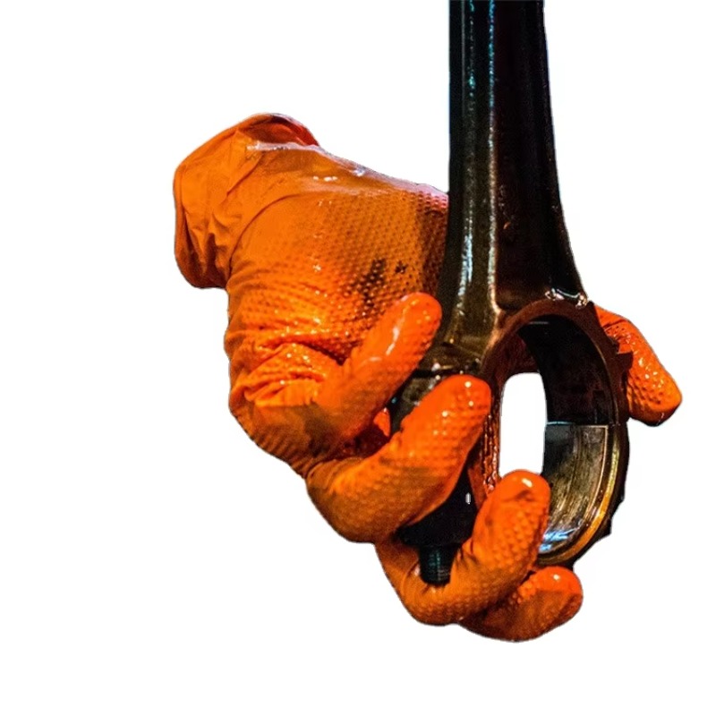 Nitrile Mechanic Glove - Guantes Mecánicos de Nitrilo, 100 Unidades