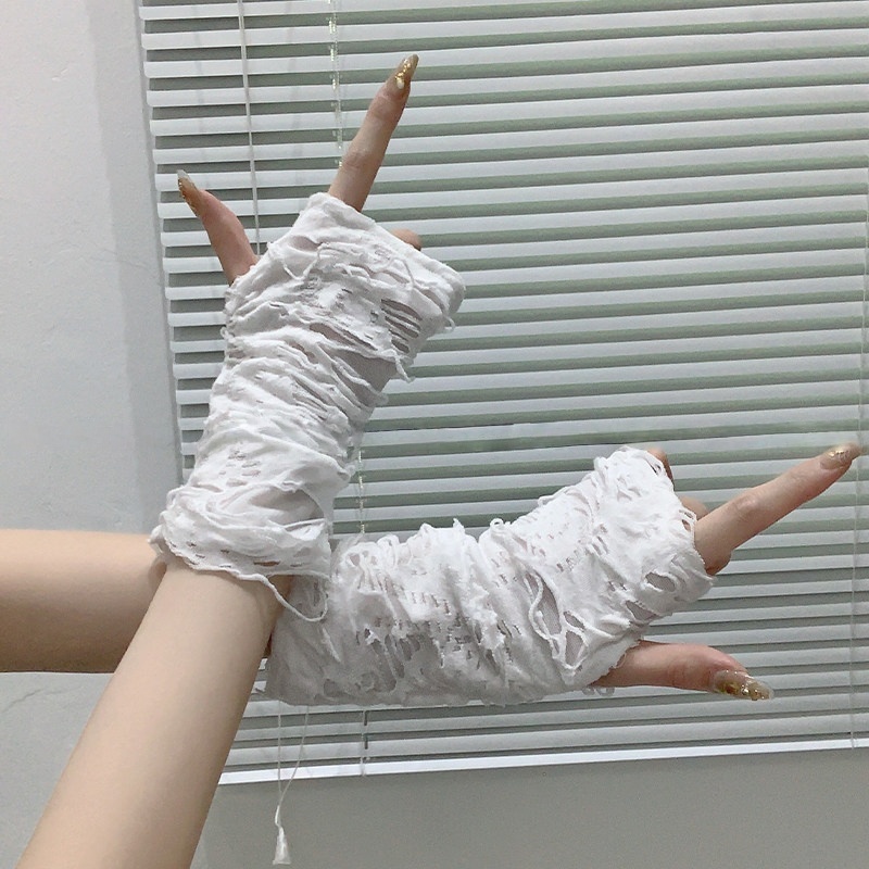 Mangas de protección solar de  - Fingerless Glove Knit reseña y precio
