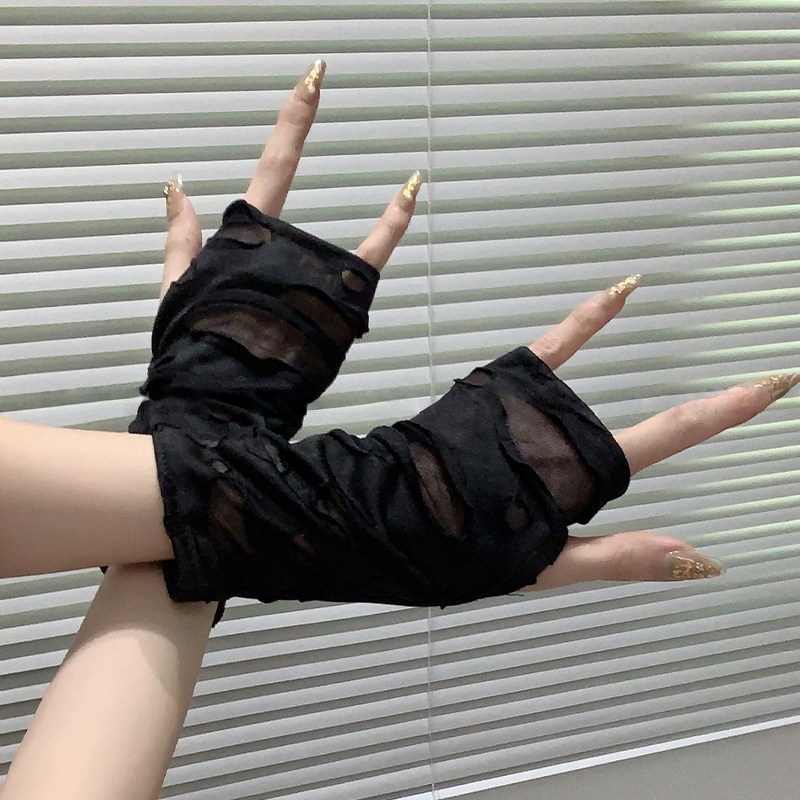 Mangas de protección solar de  - Fingerless Glove Knit reseña y precio