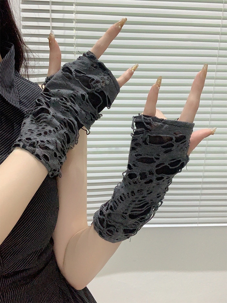 Mangas de protección solar de  - Fingerless Glove Knit reseña y precio
