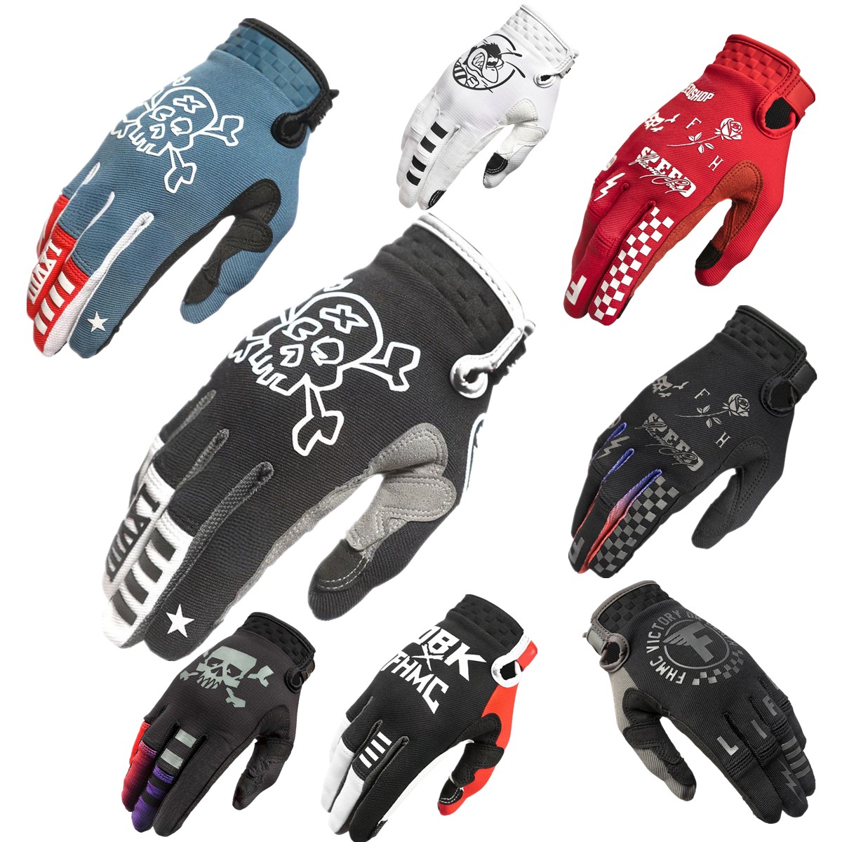 Guantes FH MX para pantalla tá - Cycling Glove Padded reseña y precio