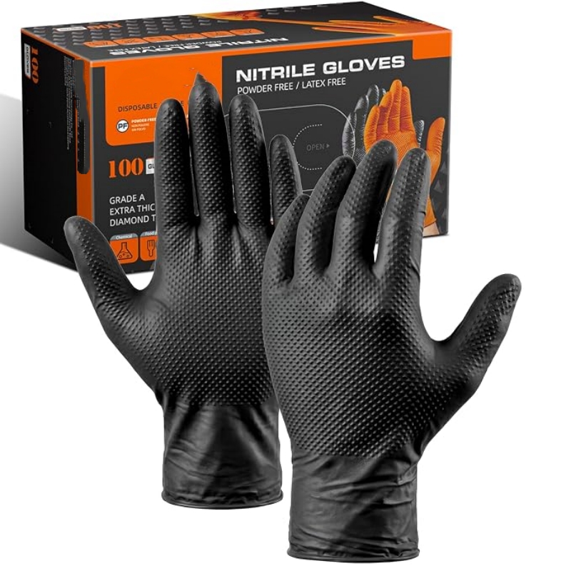 Guantes de Nitrilo Desechables - Rubber Glove Cleaning reseña y precio