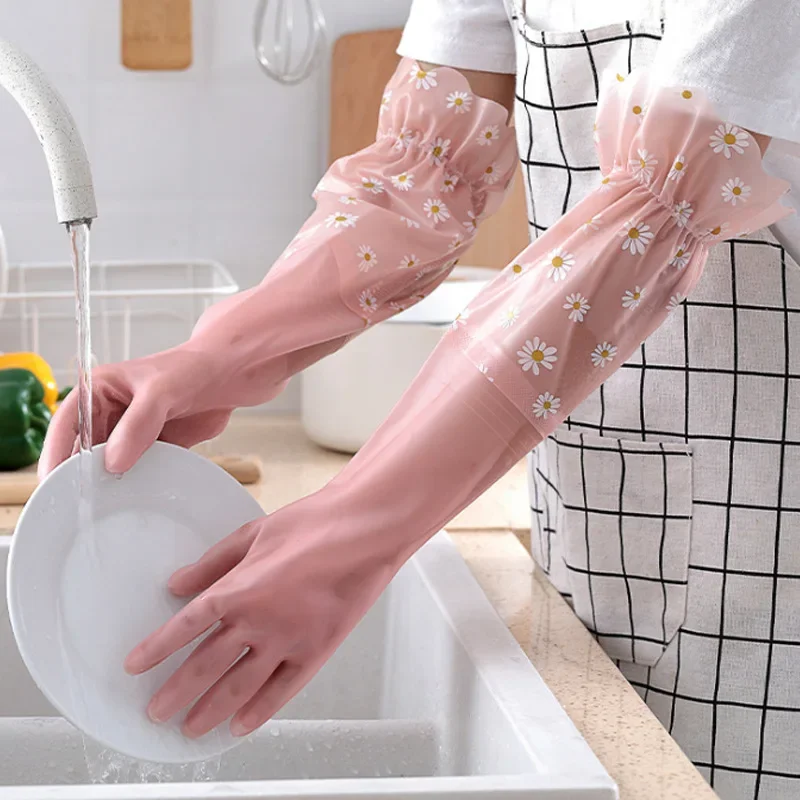 Guantes impermeables para limp - Rubber Glove Cleaning reseña y precio