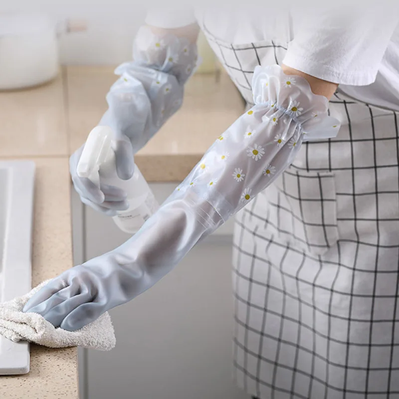 Guantes impermeables para limp - Rubber Glove Cleaning reseña y precio