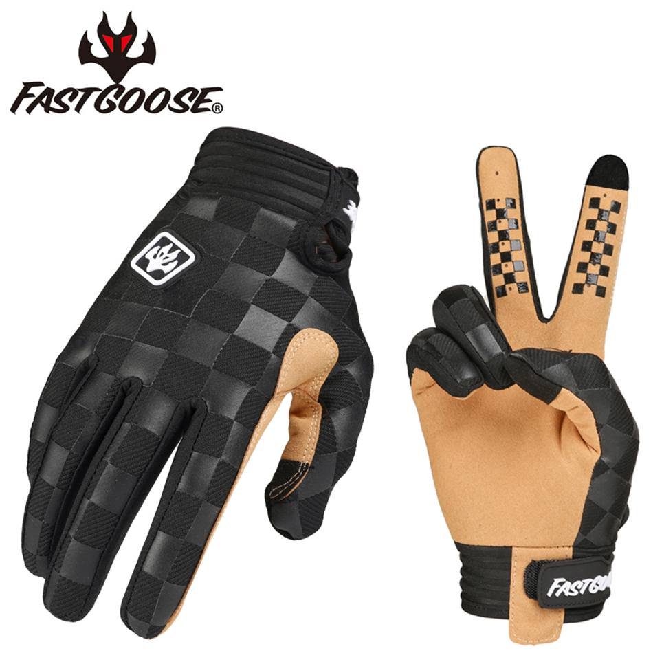 FASTGOOSE Retro Rider guantes  - Cycling Glove Padded reseña y precio