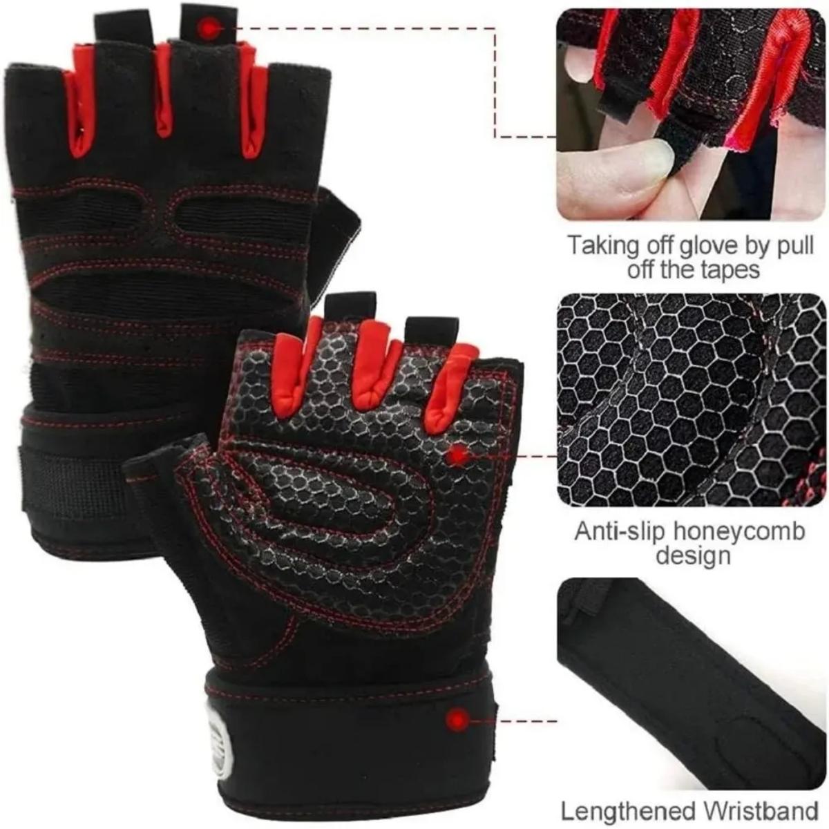 Guantes de pulsera para levant - Workout Glove Gym reseña y precio