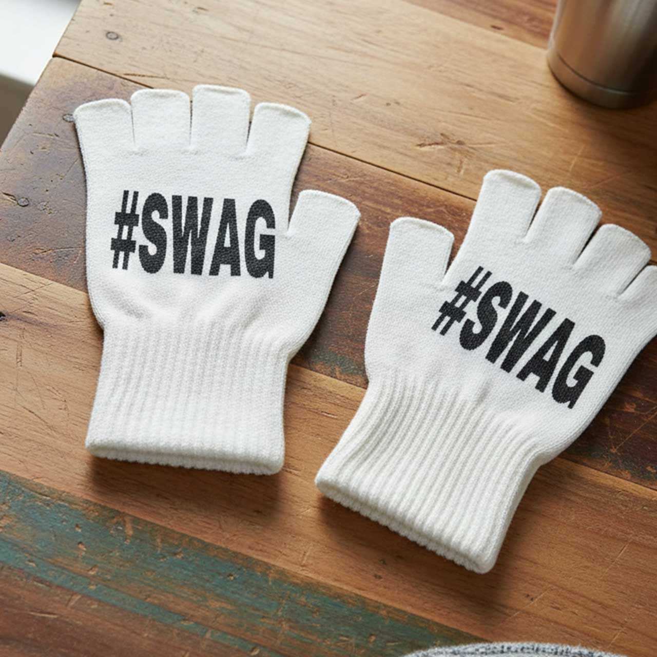 Guantes sin dedos unisex, guan - Fingerless Glove Knit reseña y precio