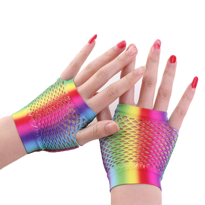 Guantes sexis de rejilla de ma - Fingerless Glove Knit reseña y precio