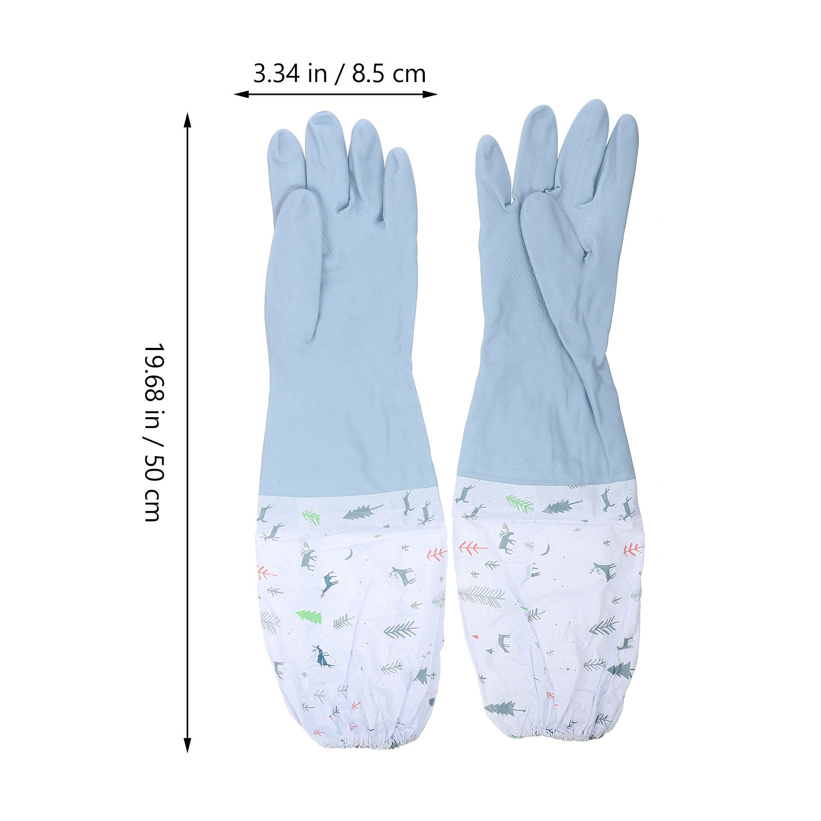 2 pares de guantes impermeable - Dish Glove Rubber reseña y precio