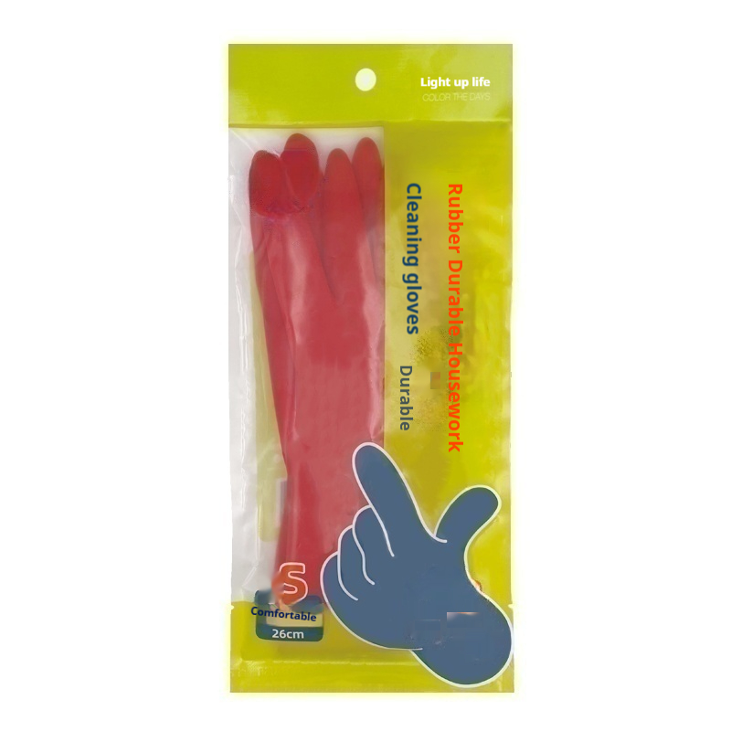 Guantes duraderos de látex de  - Dish Glove Rubber reseña y precio